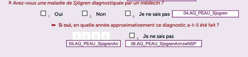 S- Question Sjogren_Peau